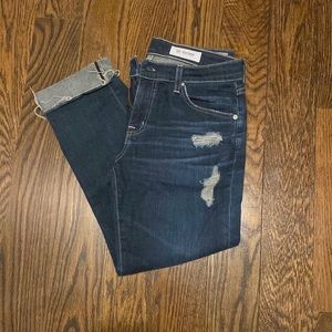 AG ex boyfriend slouchy slim jeans